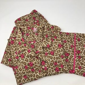 Limited Too | Pajama Leopard marching set Size 12